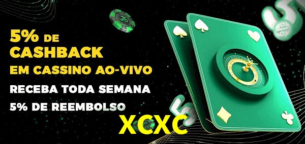 Promoções do cassino ao Vivo xcxc